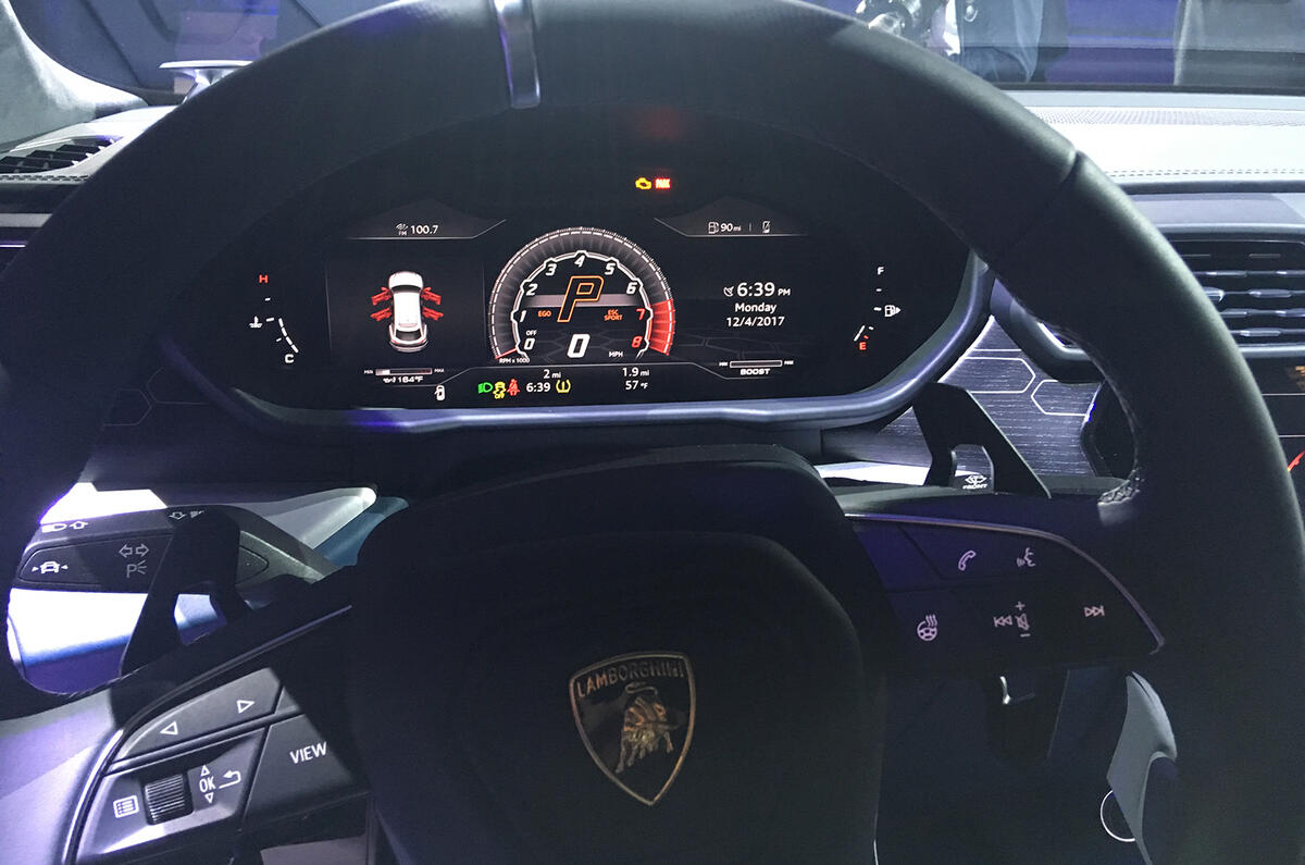 Lamborghini Urus at Goodwood 641bhp SUV shown in action